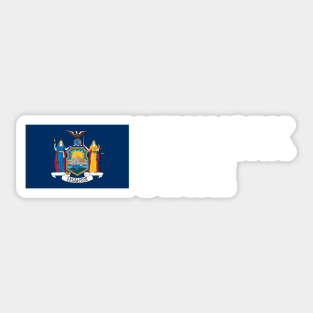 New York State Flag Sticker